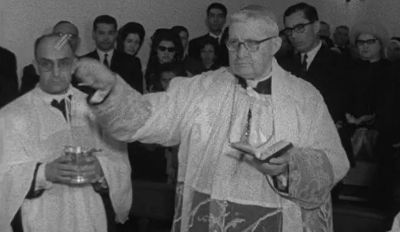 Cardeal Larraona inaugura Instituto de Filosofia