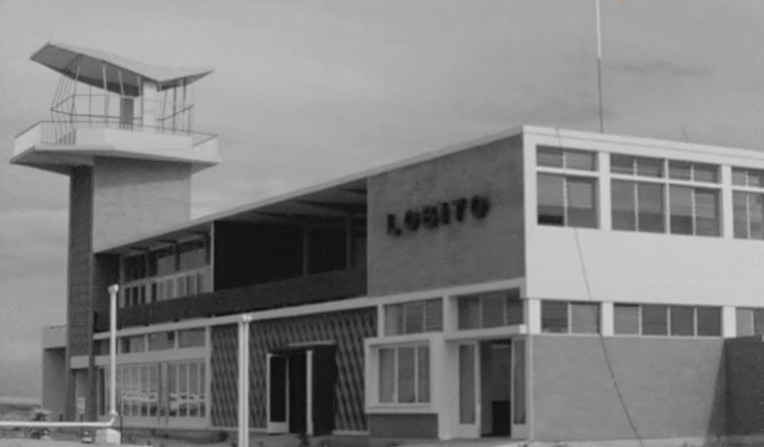 Inauguração da aerogare do Lobito
