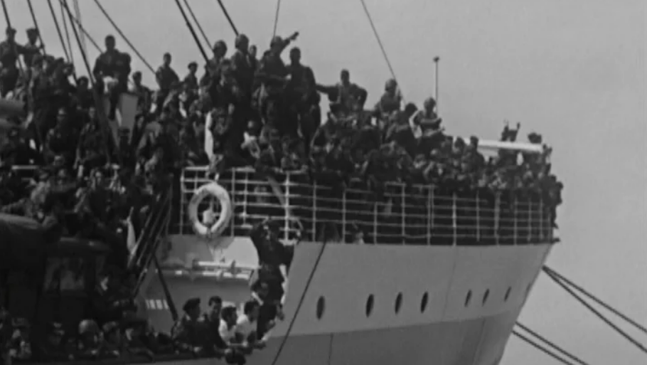 Partida para o Ultramar de um Contingente Militar