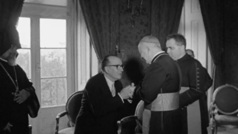 Patriarca arménio de Jerusalém recebido por Dom Manuel Cerejeira