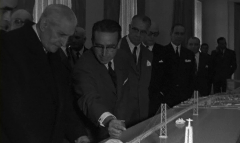 Visita ao gabinete da Ponte Sobre o Tejo