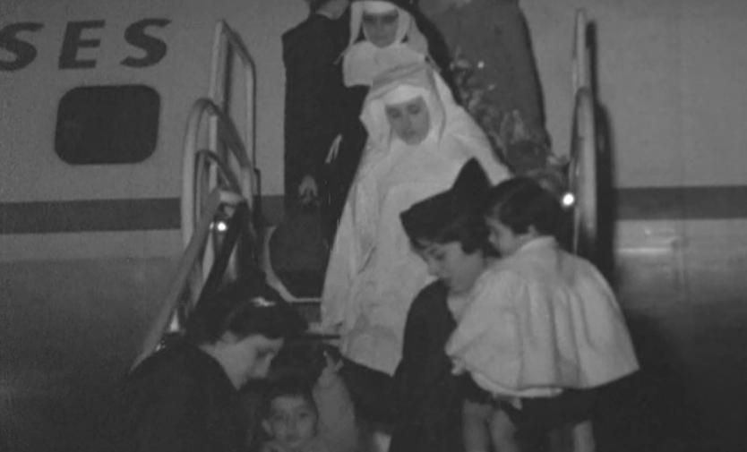 Chegada de refugiados de Goa a Lisboa