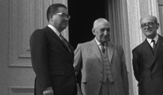 Salazar recebe ministro da Obras Publicas espanhol