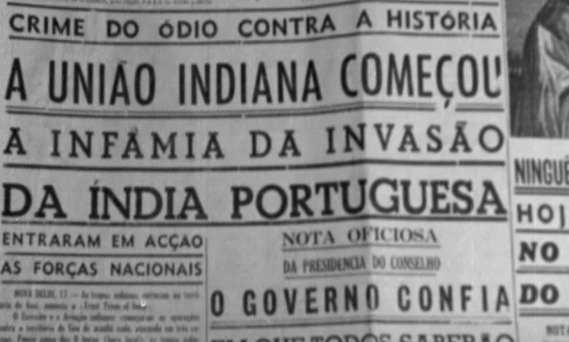 Notícias sobre a invasão e ocupação de Goa