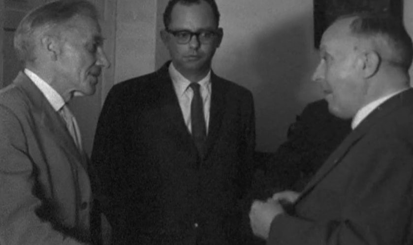 Manuel António Vassalo e Silva com jornalistas estrangeiros