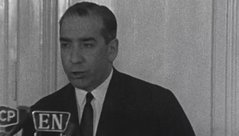 Conferência de imprensa de Alberto Franco Nogueira