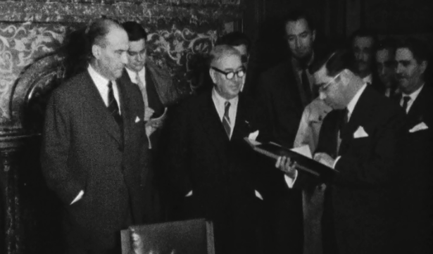 Tomada de posse da direção do Aeroclube de Portugal