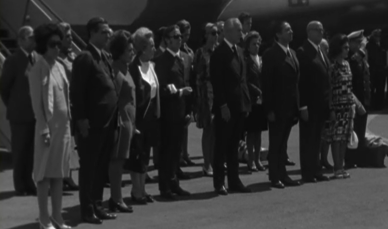 Chegada de Américo Tomás a Brasília