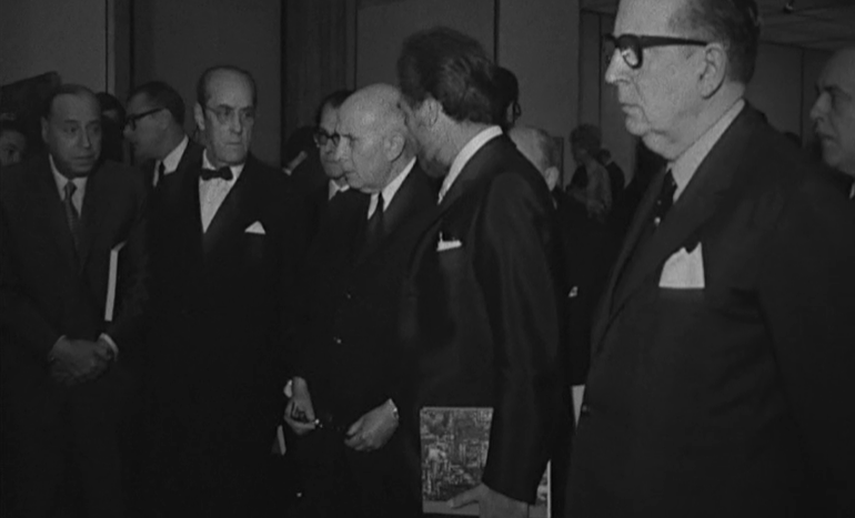 Américo Tomás inaugura exposição de Maria Helena Vieira da Silva