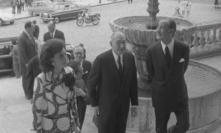 Almoço em honra de Alec Douglas-Home em Sintra