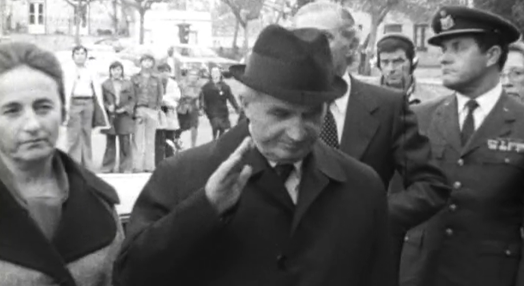 Visita oficial de Nicolae Ceausescu a Portugal