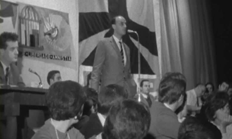 Sessão de propaganda eleitoral da CDE em Lisboa