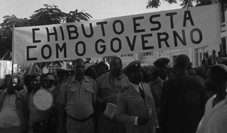 Manifestação de apoio ao governo português