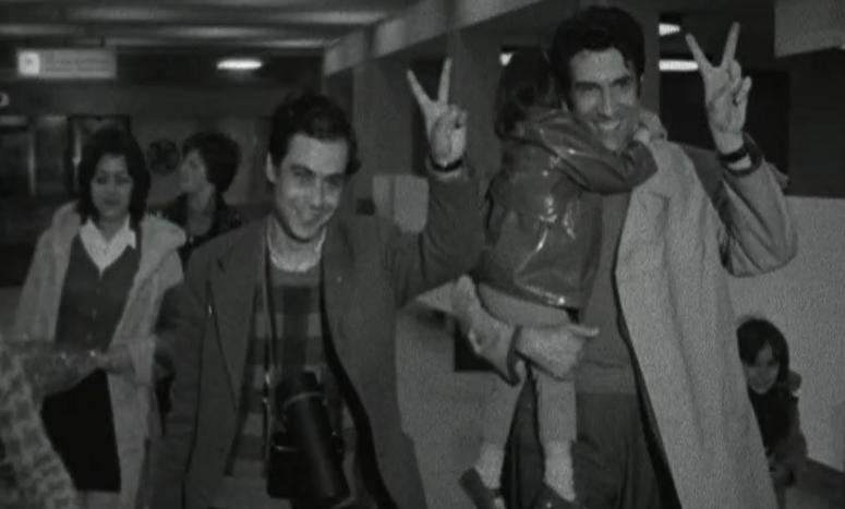 Chegada de exilados políticos a Lisboa