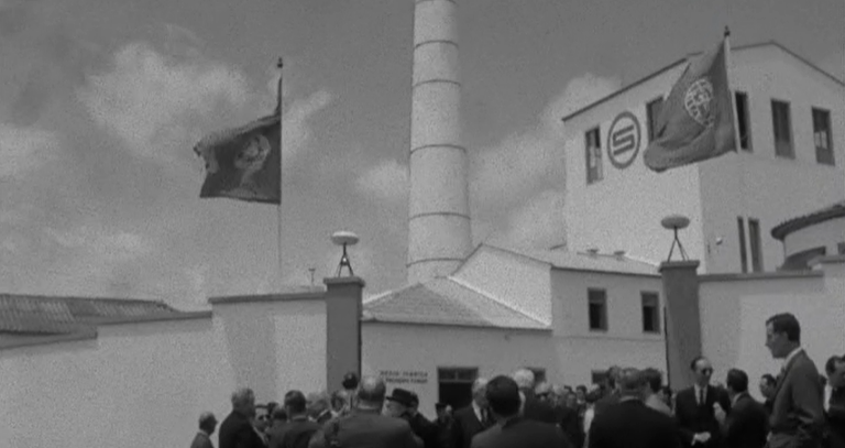 Inauguração da fábrica de álcool da SINAGA