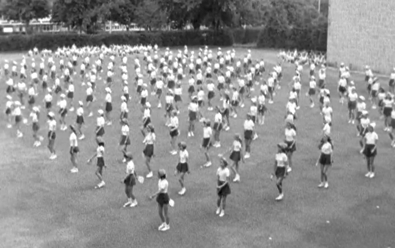 Festival gimnodesportivo do Liceu Feminino Dona Maria II