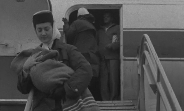 Chegada dos refugiados de Goa a Lisboa