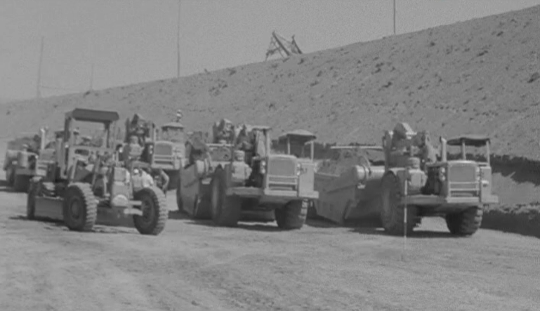 Obras de construção da Barragem do Gove em Angola