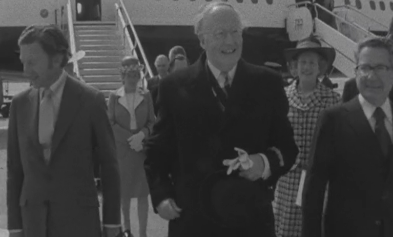 Chegada de Sir Hugh Wontner a Lisboa