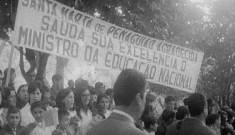 Visita de José Veiga Simão ao distrito de Vila Real