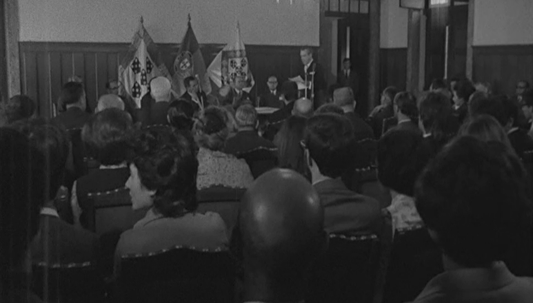 Encerramento dos cursos de jornalismo, cinema e fotografia da Mocidade Portuguesa