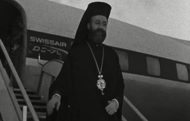 Passagem do Arcebispo Makarios III por Lisboa
