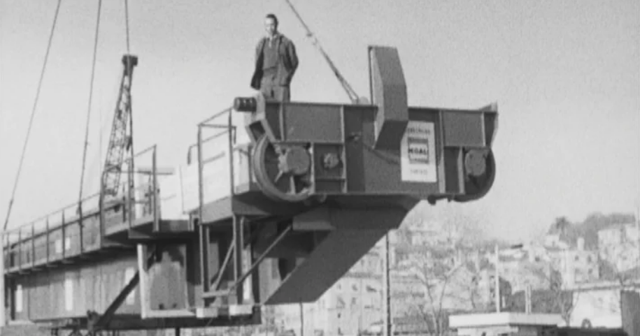 Embarque de ponte rolante para Bahrein