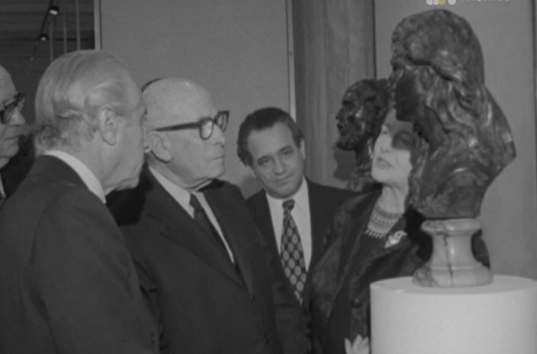 Inauguração da exposição Rodin na Fundação Calouste Gulbenkian