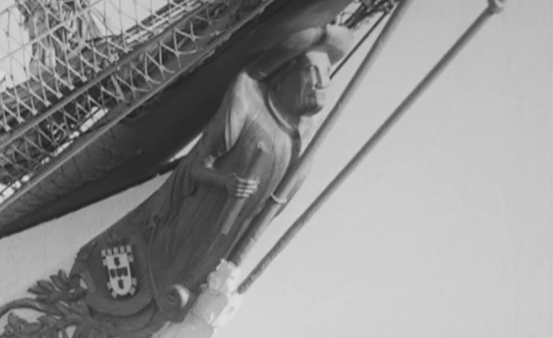 Chegada do Navio-Escola Sagres a Lisboa