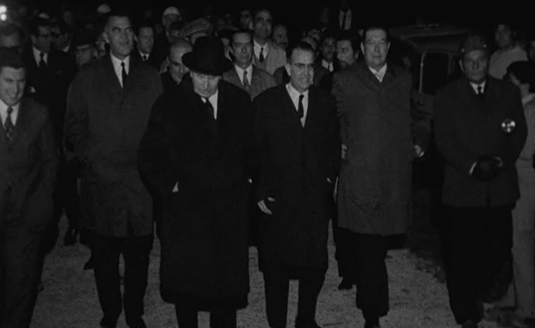 Visita de Américo Tomás à Linha de Sintra