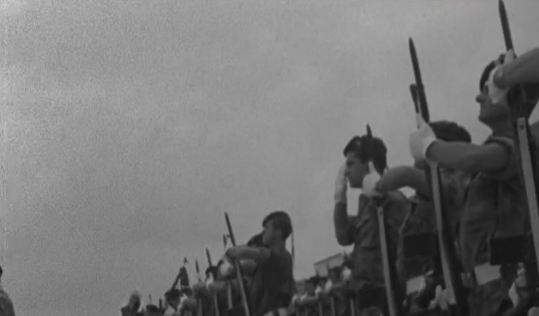 Juramento de bandeira na Base Aérea de Tancos