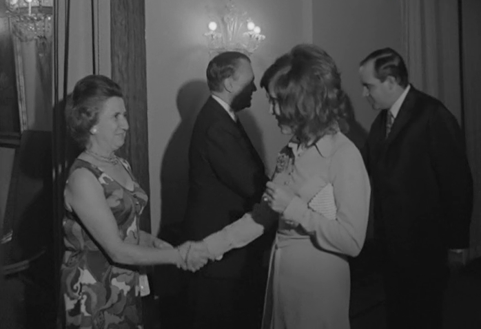 Receção aos estudantes e professores do National War College em Lourenço Marques