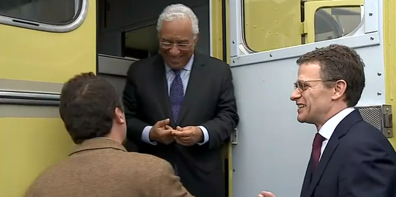 António Costa visita RTP