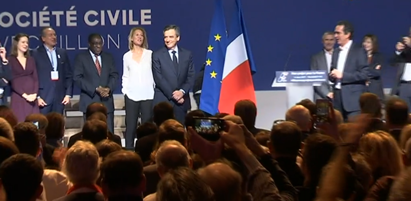 Campanha eleitoral presidenciais em França