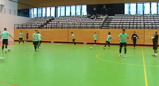 Futsal: Treino da Seleção Sub 21