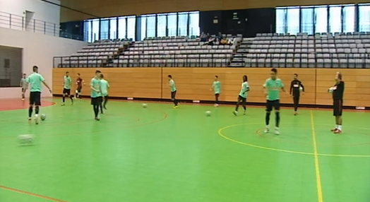 Futsal: Treino da Seleção Sub 21