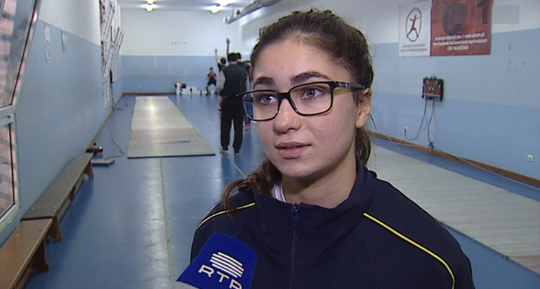 Esgrima: Treino de Maria Spínola