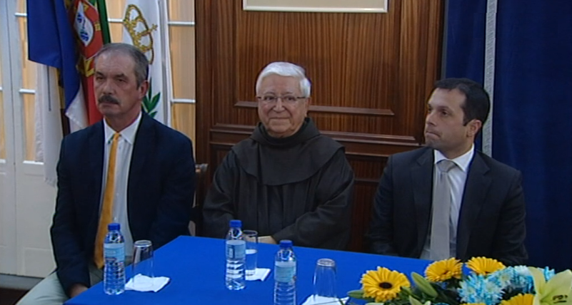 Padre Melícias nas comemorações da Santa Casa da Ribeira Grande