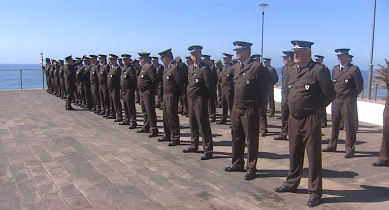 Cerimónia de aniversário da Polícia Florestal da Madeira