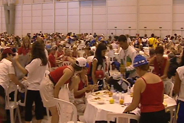 Refeitório da Gymnaestrada