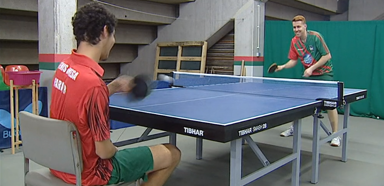 Formação em ténis de mesa adaptado e paralímpico