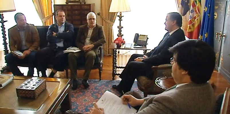 Vasco Cordeiro recebe trabalhadores da EDA