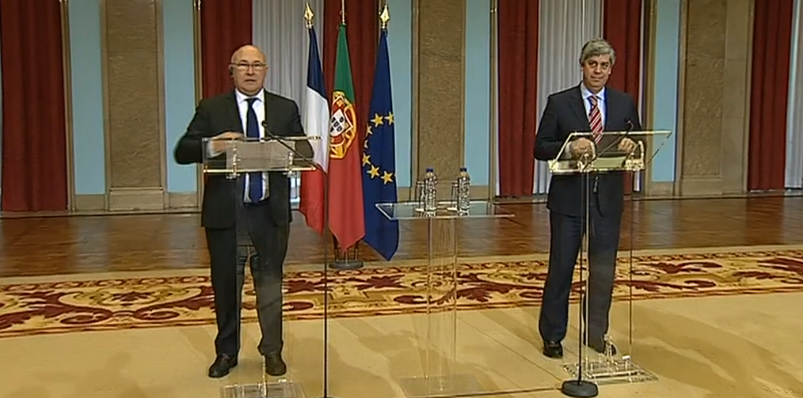 Michel Sapin em Portugal