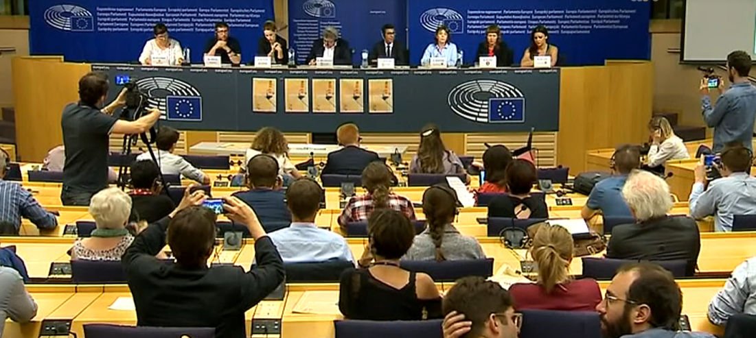 Catarina Martins em Bruxelas