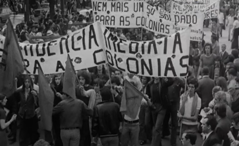 Manifestação Anticolonialista em Lisboa
