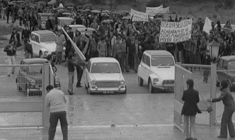Reunião de estudantes do Instituto Industrial e Comercial de Coimbra