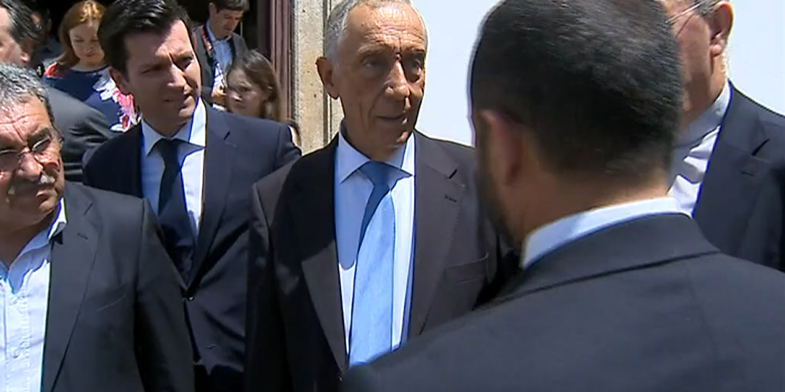 Marcelo Rebelo de Sousa desmaia numa visita a Braga