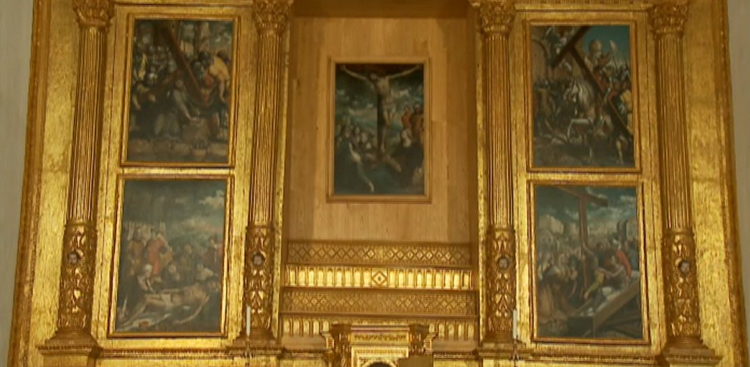 Restauro da igreja de Santa Cruz da Graciosa