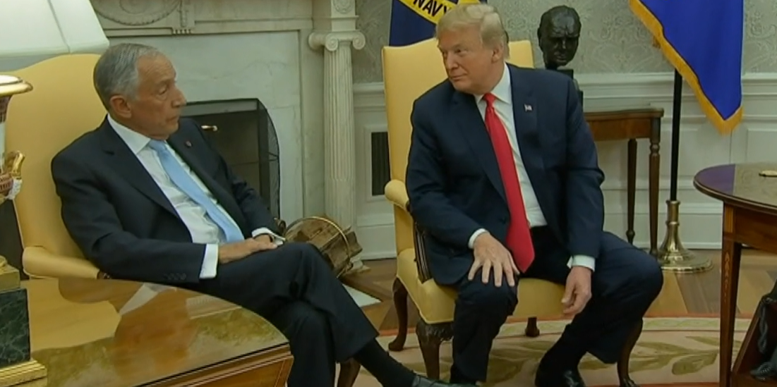 Marcelo Rebelo de Sousa nos EUA