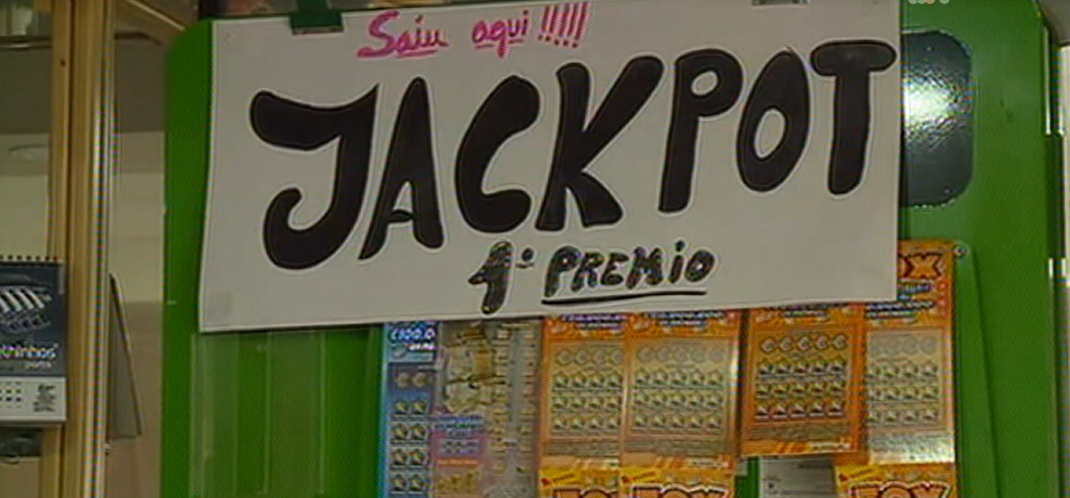 Boletim premiado do Euromilhões em Portugal